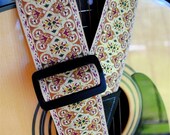 Adjustable Acoustic Guitar Strap - Vintage Hint of Gold - LIMITED