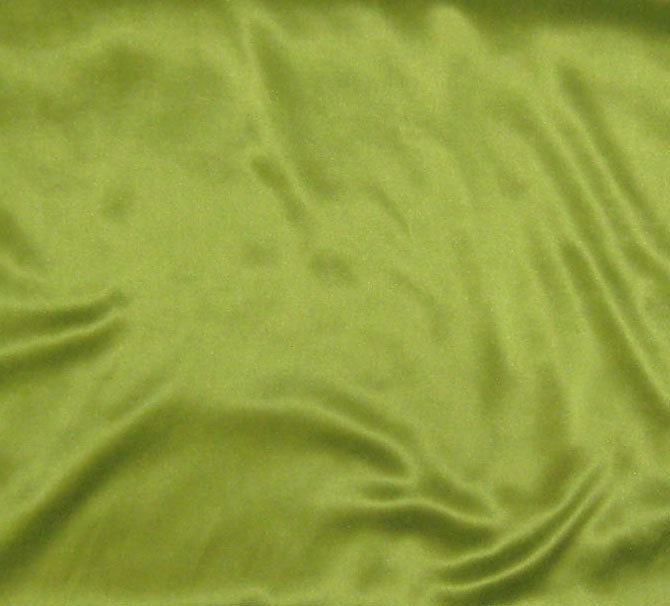 Sandwashed Silk CHARMEUSE Fabric LEAF GREEN - 1/4 Yard