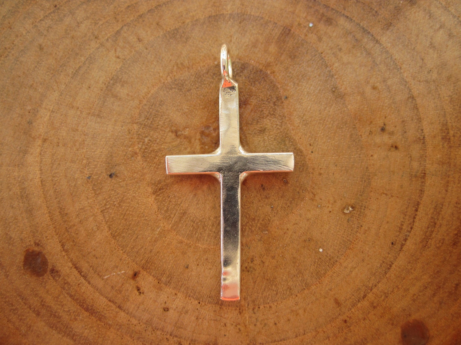 Handmade Artisan Sterling Silver Cross Pendant