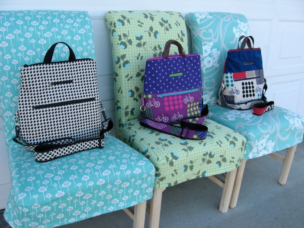 PDF Sewing Pattern Tote and Shoulder Bag Convertible Bag