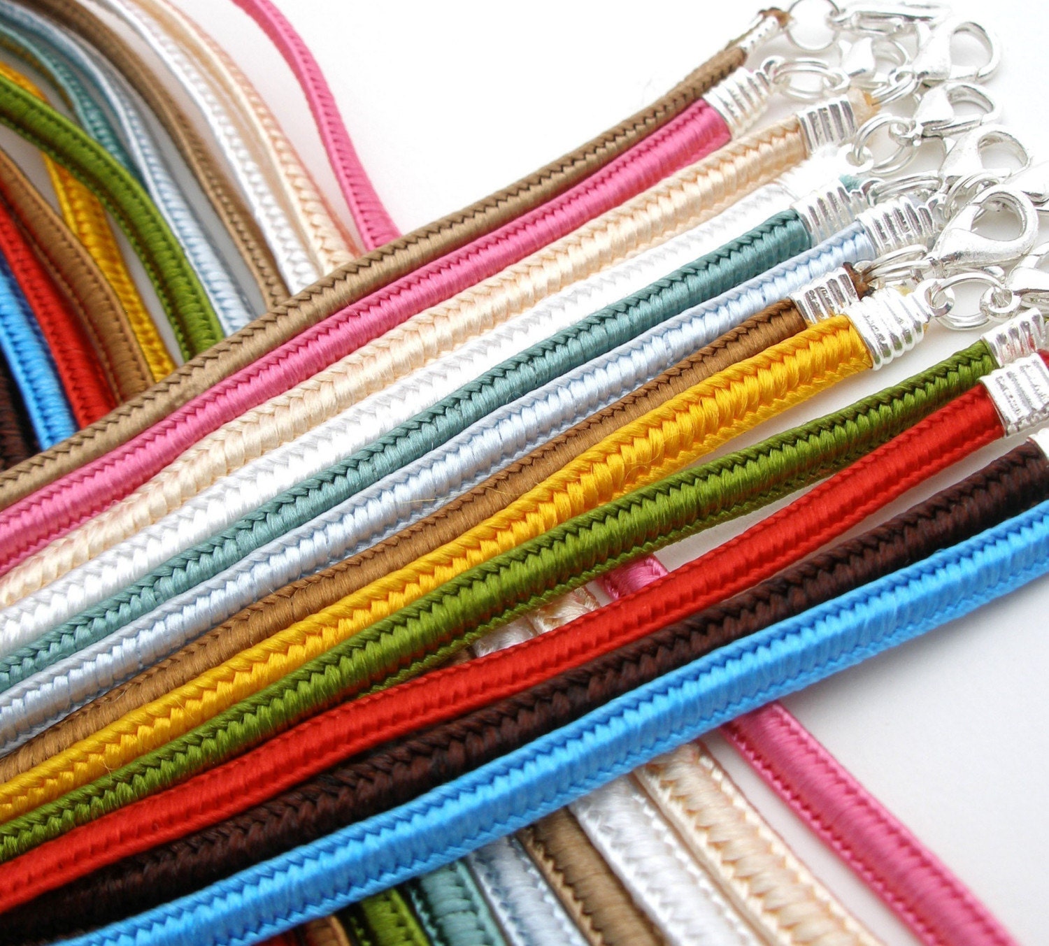 50 Chinese Silk Cord Necklaces YOU CHOOSE by MyMelina on Etsy