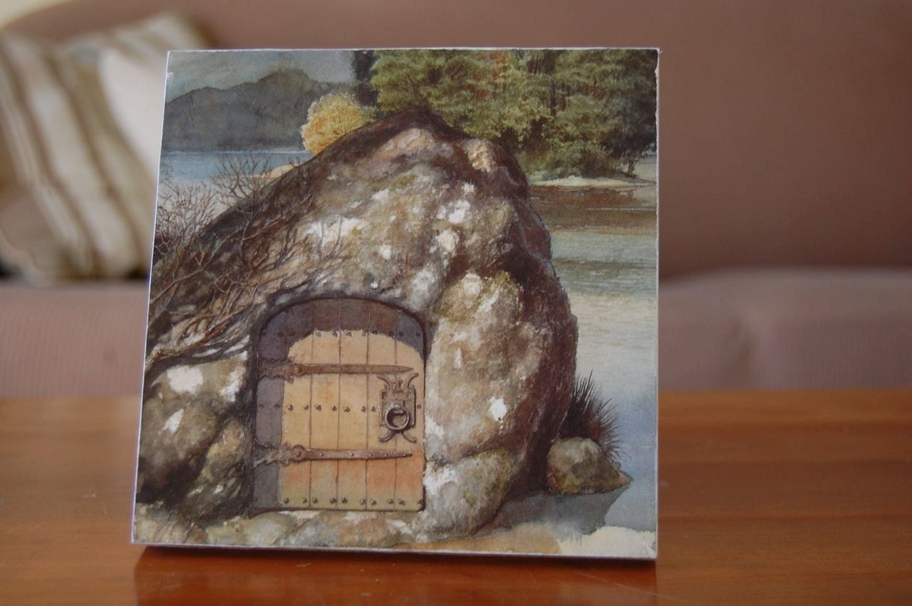Chinks or Chasms Decoupaged Wall Art