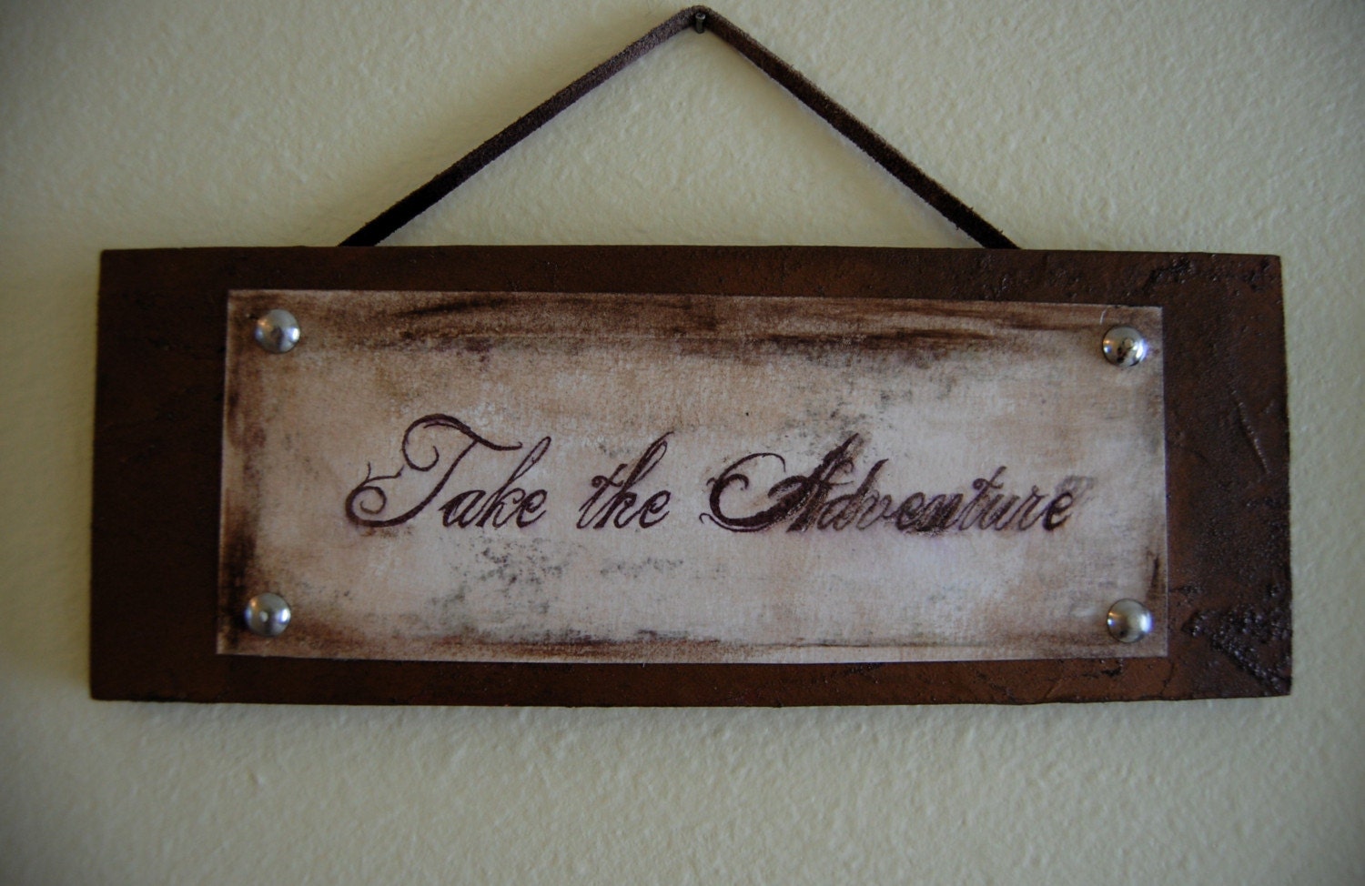 Take the Adventure Sign