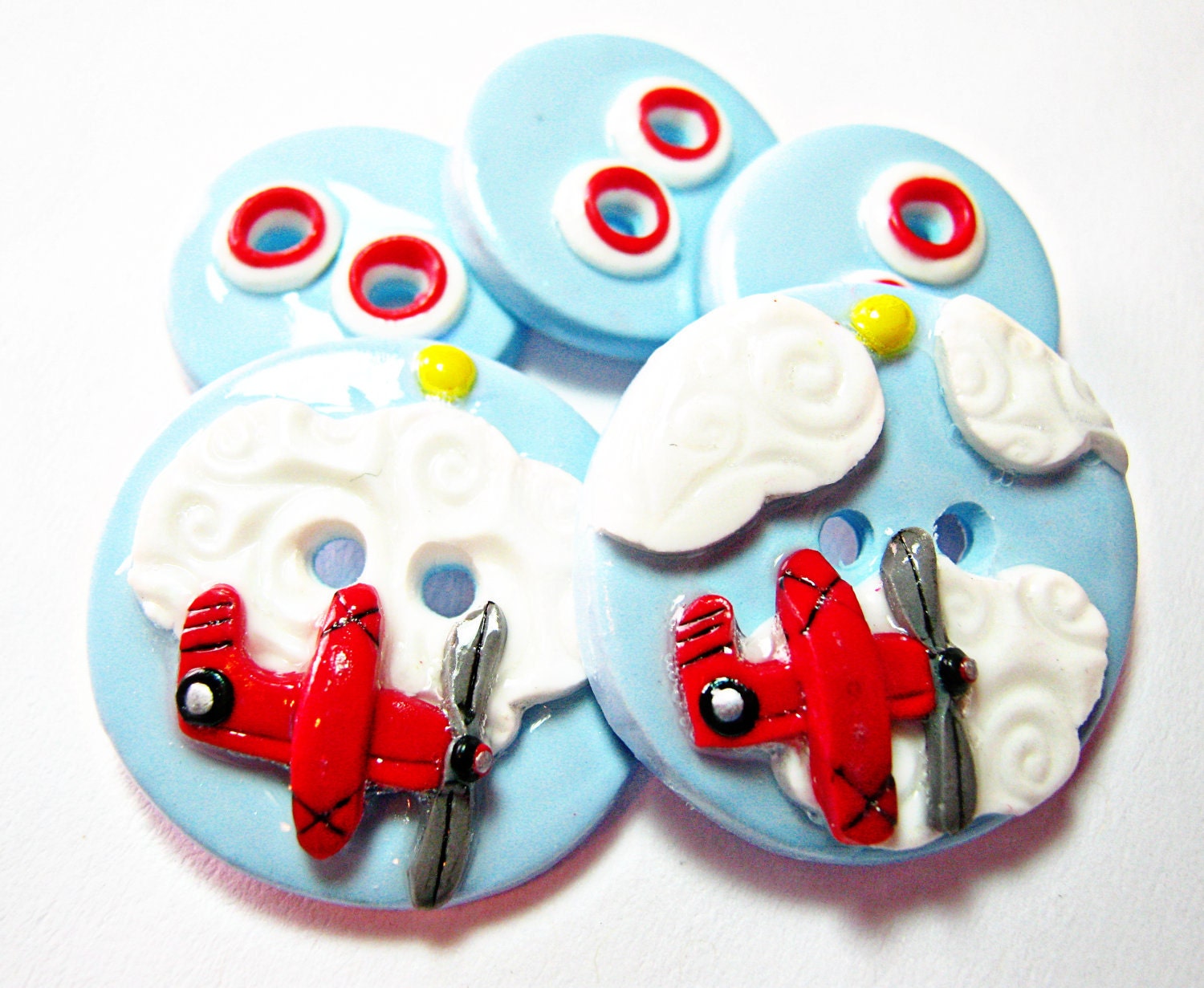 Red Baron Airplanes (set of 5)