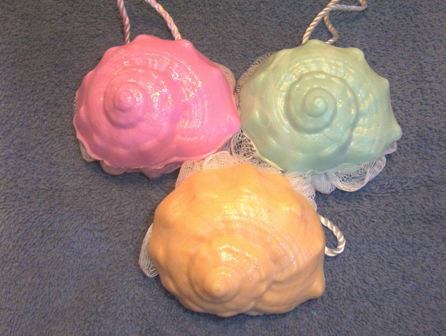 Soap - Conch Shell Soap Scrubbie