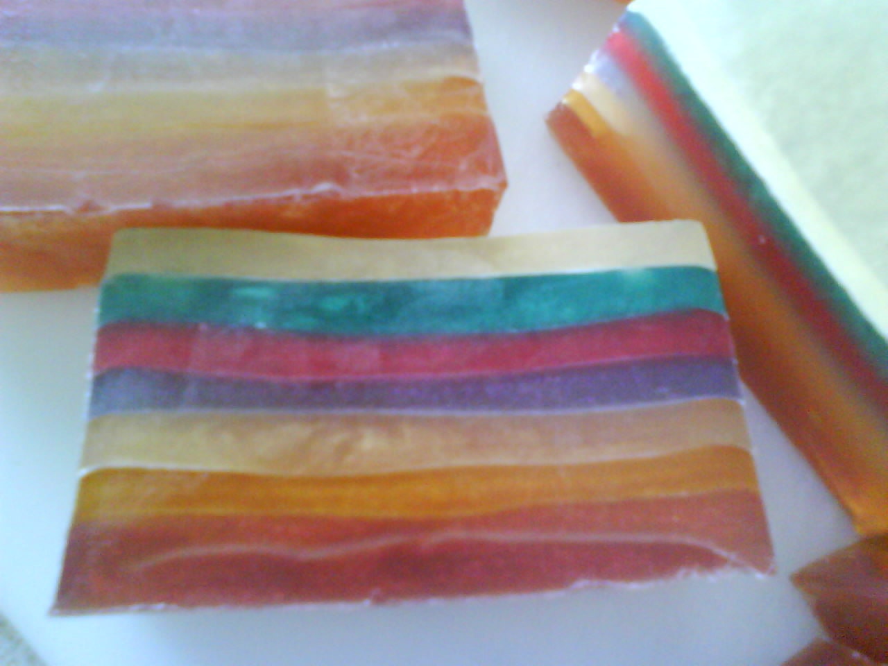Eight Layer Vegan Friendly Citrus Bliss Glycerin Soap