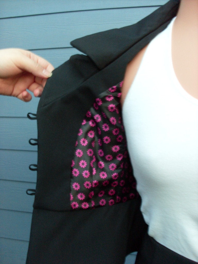 Sophisticated Classic Suit Wiggle Skirt Fitted Peplum Jacket