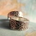 Nautical Silver Ring, Coral Reef Design, An Eco Friendly Jewelry Gift, Custom Size Band 4 5 6 7 8 9 10 11 12 13 14 15 Half Sizes, too