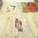 RESERVED For Daisy 1950's Island NOVELTY Print Skirt Vintage 50's Nautical Ship  Kitsch Palm Tree Islander Printed Jamaican Dress Skirt