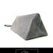 Toblerone pouch in steel
