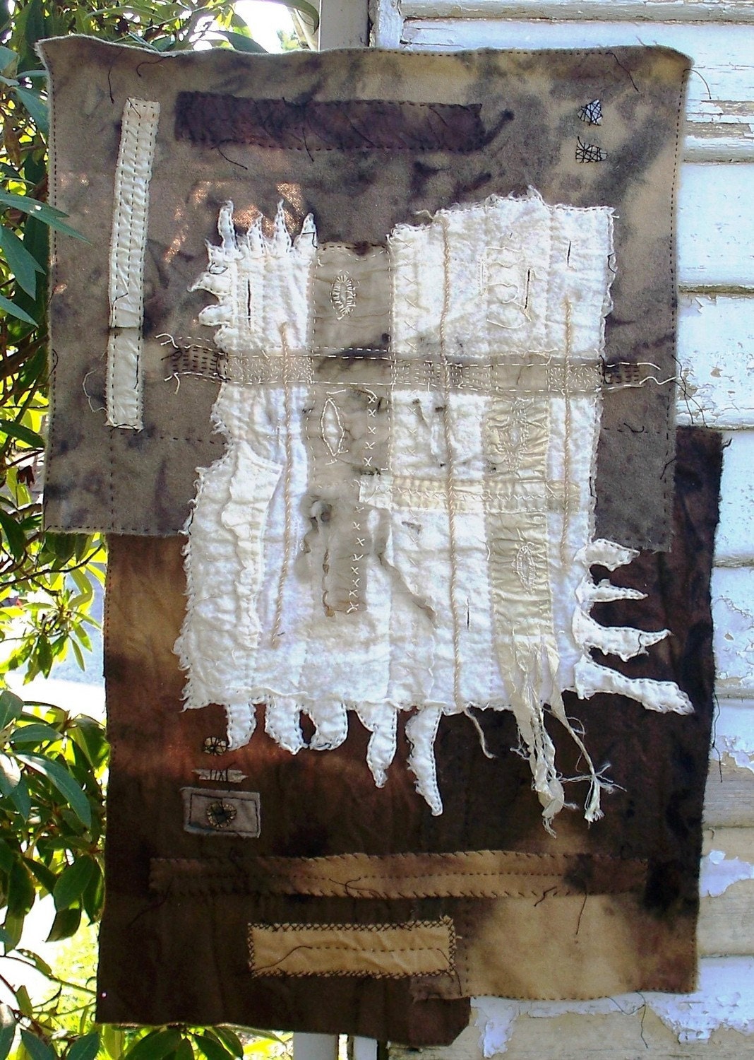 SURVIVAL - textile art - original design
