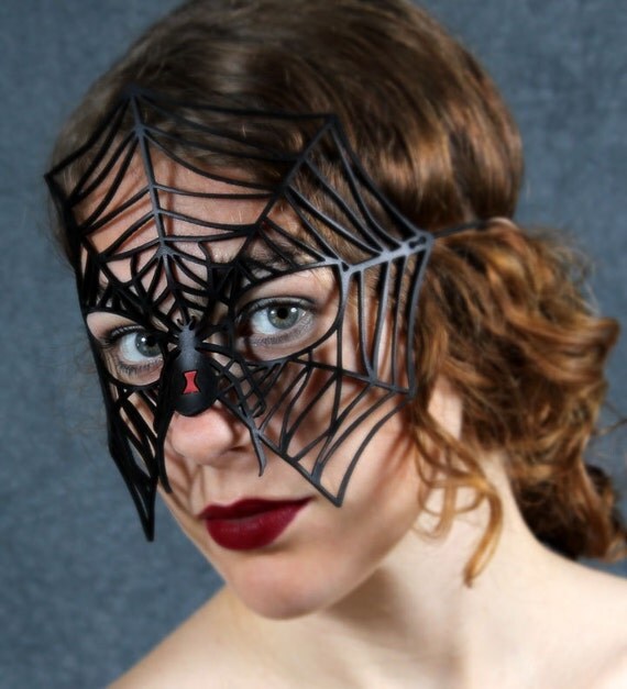 Black Widow Leather mask