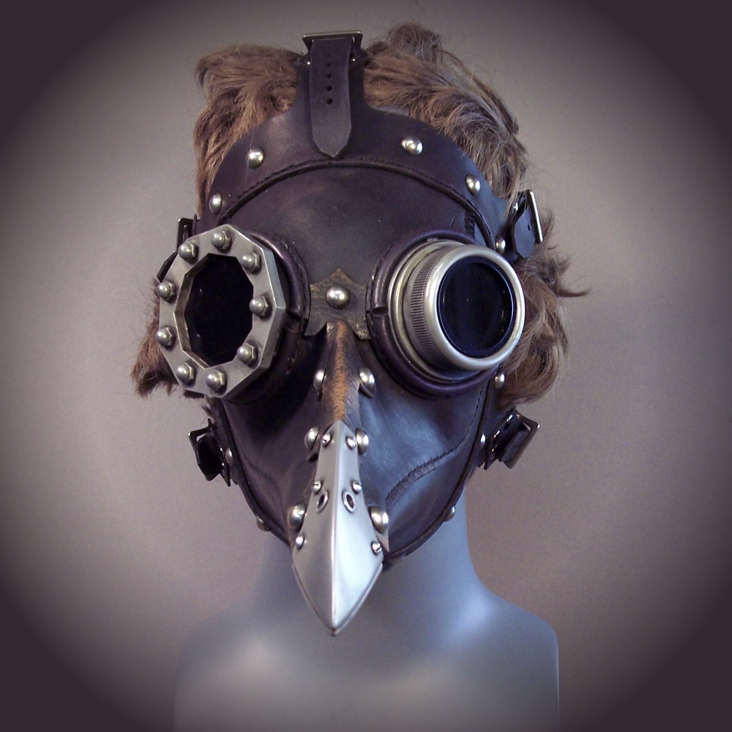 Steampunk Plague Doctor Mask "Dr. Beulenpest"