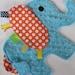 Circus Fun Elephant Sensory Lovey