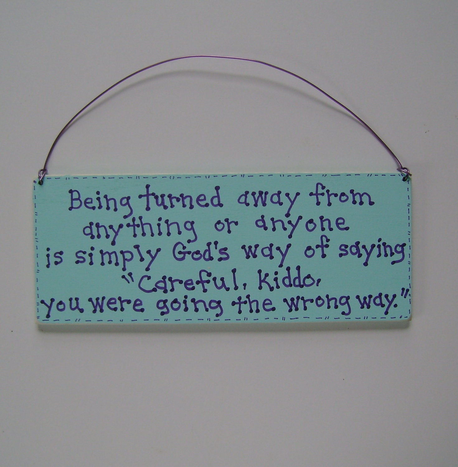 Careful Kiddo Christian Sign