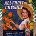 vintage advertising sign - orange crush - display size - UK