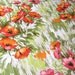 vintage fabric -  field poppies