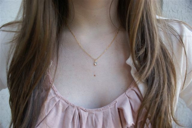 Dainty Gold Necklace, Everyday Necklace