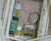 Free Shipping...Original Oil Painting of French Chair