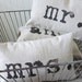 Throw Pillows Set of Three Whimsical for Couple- Made to Order