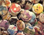 15 Pokemon Pinbacks or Magnets (You know it's your destiny.)