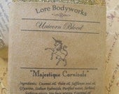 Unicorn blood soap