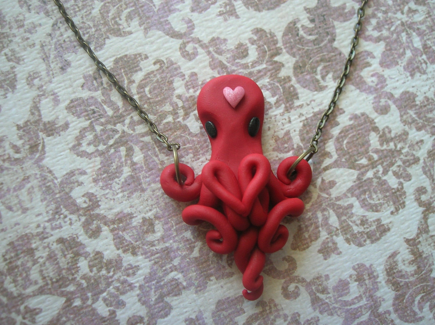Octoblush Pendant Red