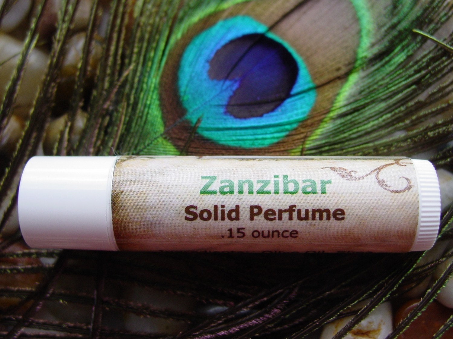 Zanzibar Solid Perfume, scented only with pure essential oils
