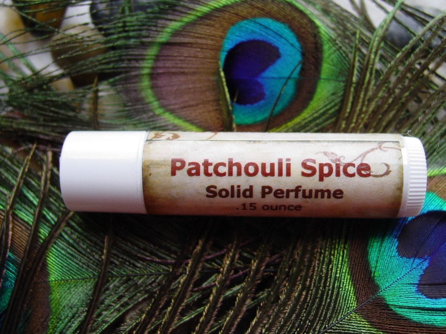 Solid Perfume, Patchouli Spice, original blend of pure essential oils