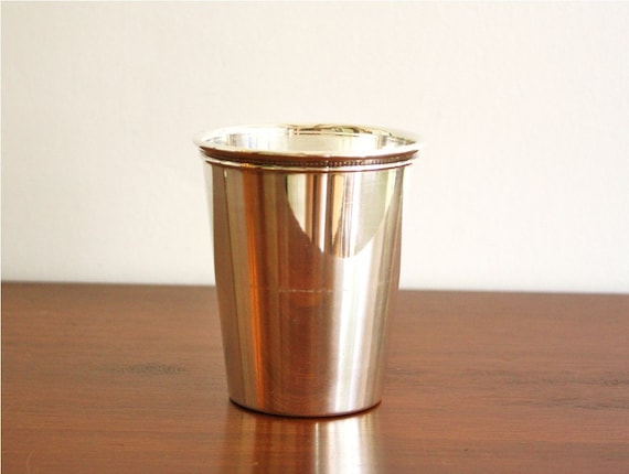 mint plated julep by vintage Rogers cups julep WM Vintage  highstreetmarket mint silver cup