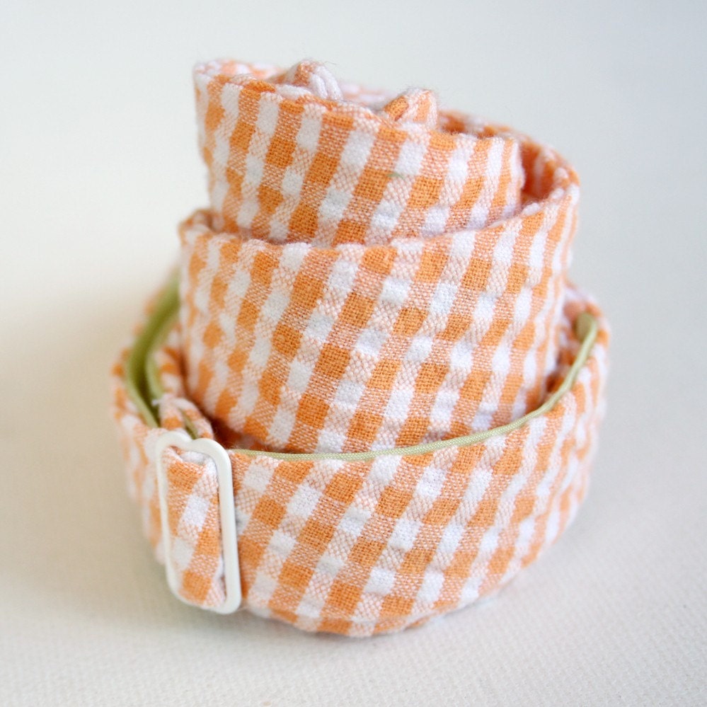 orange sherbet freestyle bow tie for the little guy