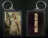 THE WALKING DEAD keychain / keyring Daryl Dixon Norman Reedus