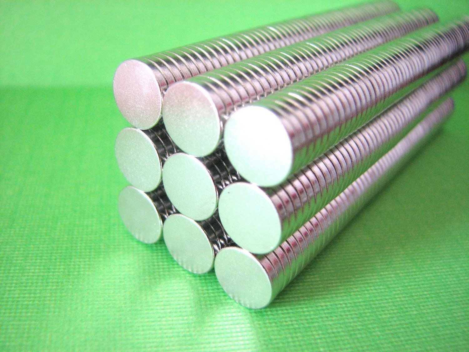 25 Magnets Strong Neodymium Silver Earth Crafting  1/4 inch