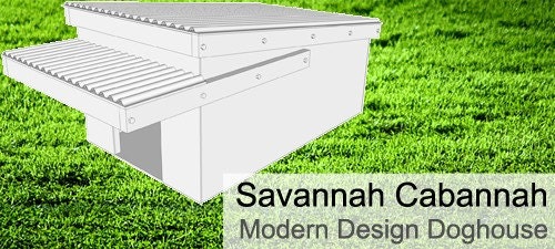 Large Modern Design Dog House Plans