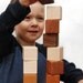 wooden blocks, 24 organic baby's first block set