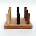 wooden toy peg puzzle, montessori sorting toy