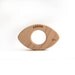 Wood Teether Football wooden toy natural baby toy