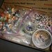 Box of Jewelry Making Supplies sale clearance destash