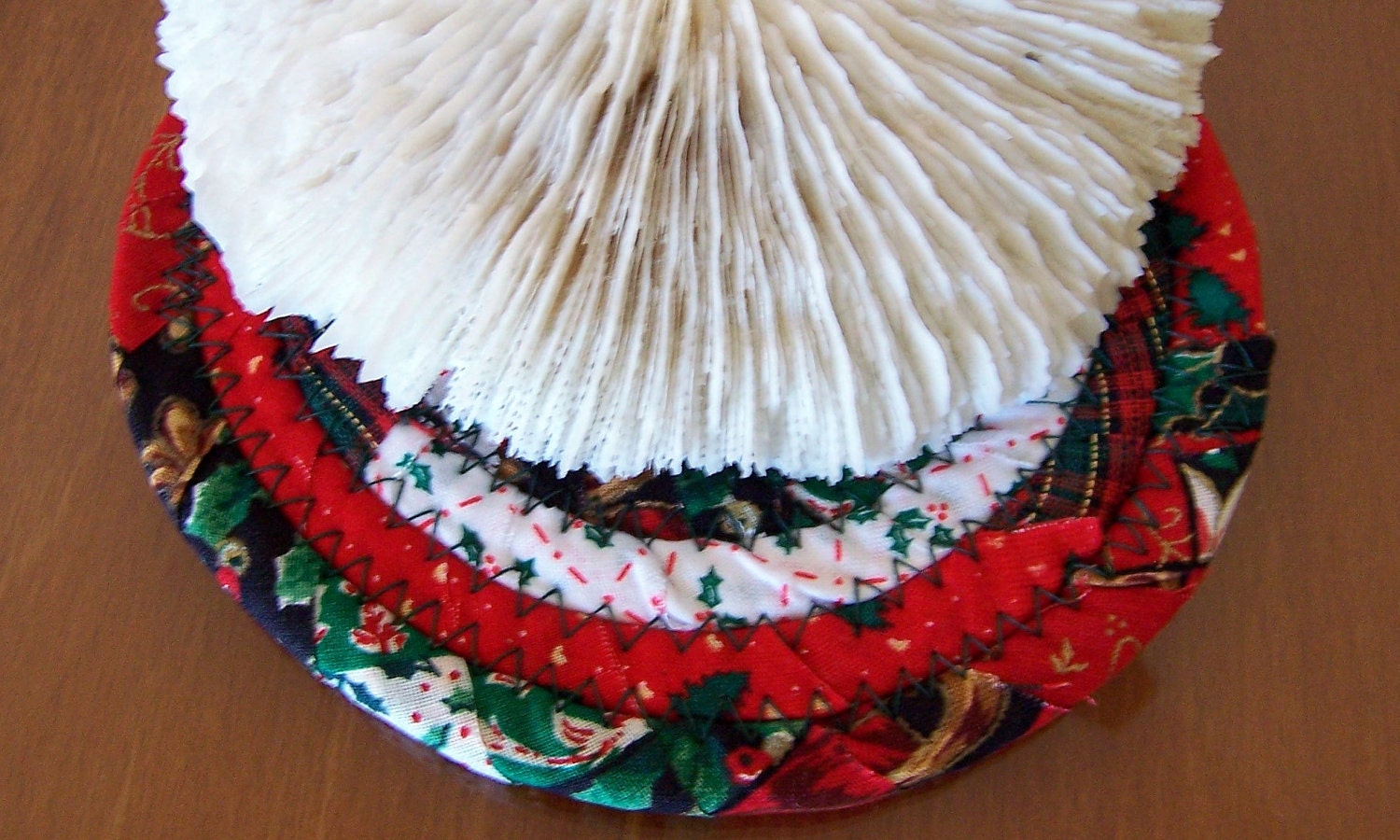 Coasters, Christmas Decoration - 4.75 inch Coasters Set of 4 - Christmas in July