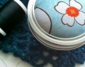 Aloha canning jar pin cushion