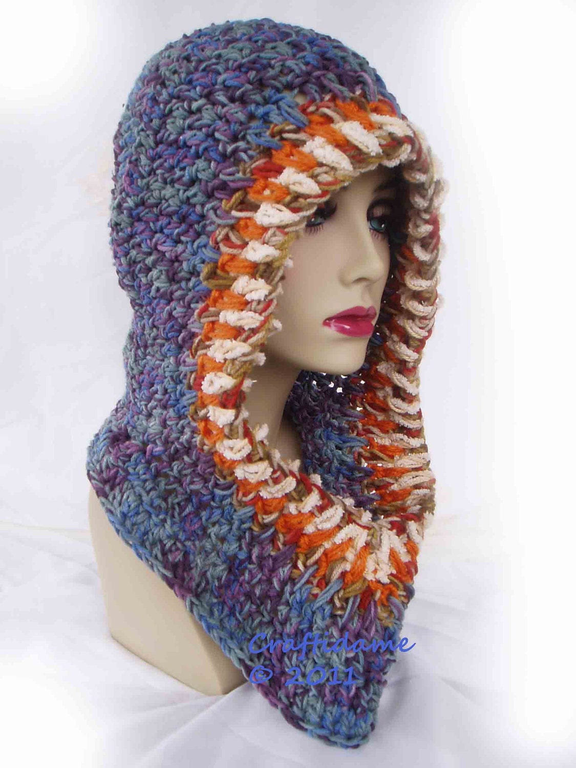 Crochet Hoodie Fabulous Funky