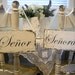 SENOR & SENORA 9 x 5 Chair Signs Visit My Store For Over 200 Signs