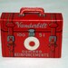 Vanderbilt Briefcase of gummed reinforcements