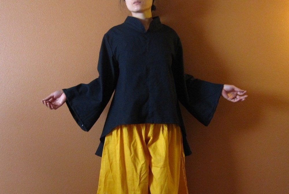 Simplicity wavy cotton blouse custom order listing five sizes available