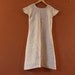 handmade to measure  linen simplicity dress with cotton obis