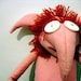 Labyrinth Firey Plush Goblin Ooak David Bowie. Jim Henson. 30cm