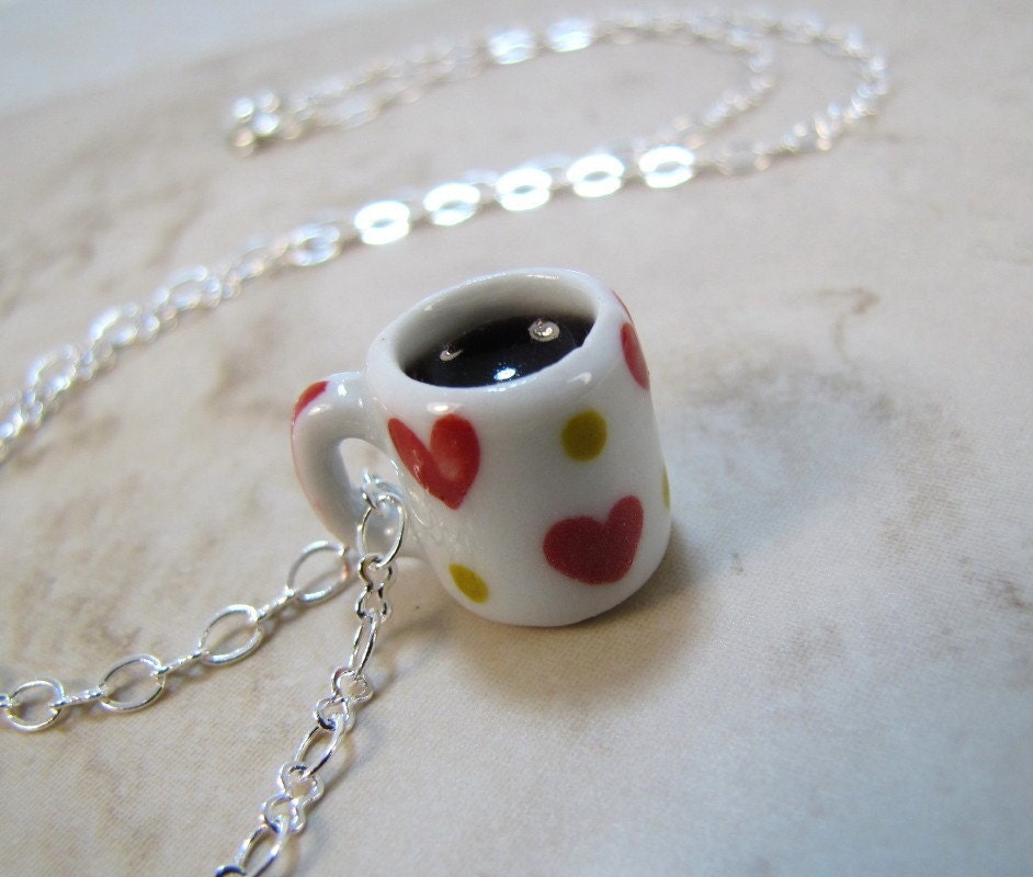 Cup Of Coffee Necklace