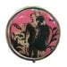 Bonnie and Clyde Pill Box Case Silver Medicine Case