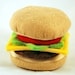 A Very Happy Meal - PDF Felt Food Pattern (Hamburger, Milk Shake, Fries)