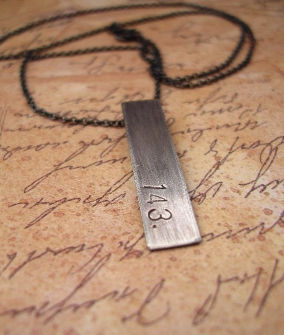 143 (I Love You)- Necklace.